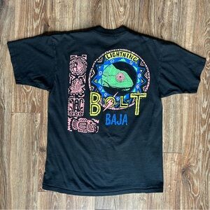 Vintage Lightning Bolt Baja Chameleon T-Shirt